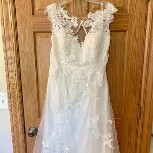 Sincerity Wedding Dress Tea Length